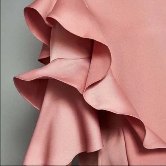 Ted Baker Pink Eicio Ruffle Ruffle Tunic Dress - Picture 8 of 15